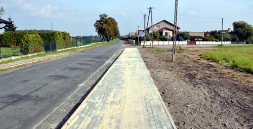 Budowa ścieżki rowerowej Czermin Etap I 2014